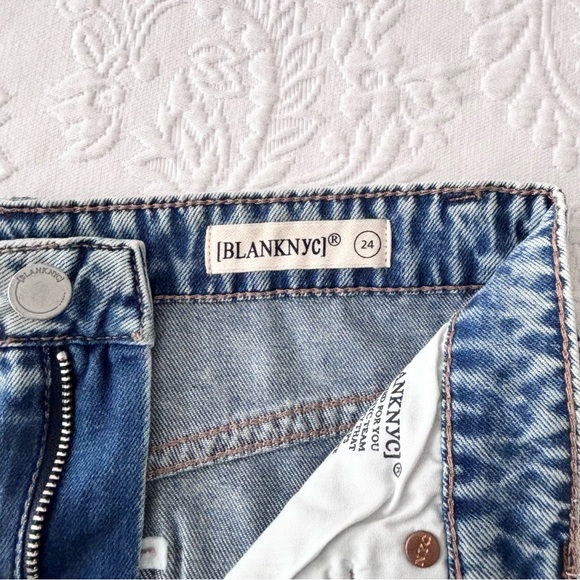 NWT Lulus Blank NYC In My Mind Light Wash Denim High-Rise Maxi Skirt XSmall - Picture 5 of 11